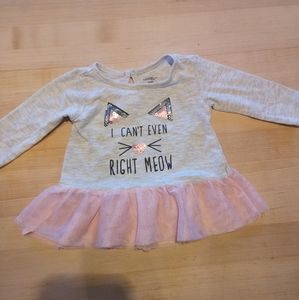 😻 0-3 Month Long Sleeve Dress